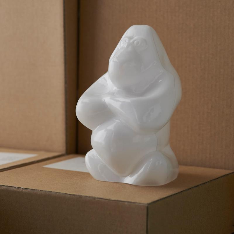 Kosta Boda Gabba Gabba Hey 12 cm Cloudy White