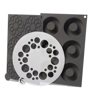 Plate It Formar i silikon 3 delar Inner Circle