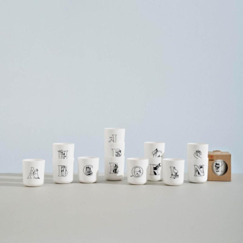 RIG-TIG Moomin ABC Mugg 20 cl C Vit