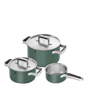 Zwilling Pure grytset 5 delar grön