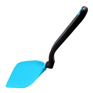 Dreamfarm Stekspade med vinklat skaft flexibel liten 24,6 cm dreamfarm blå