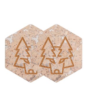 Vargen & Thor BAS grytunderlägg 20 cm 2-pack kork