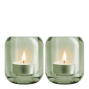 Eva Solo Acorn Ljuslyktor 2-pack Leaf green
