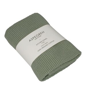 Aspegren Solid kökshandduk 40x50 cm mint