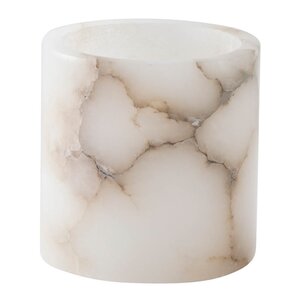 Tell Me More Alabaster ljuslykta S 10 cm naturlig