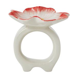 Stiernholm Flora Servettring 6 cm Beige/Rosa