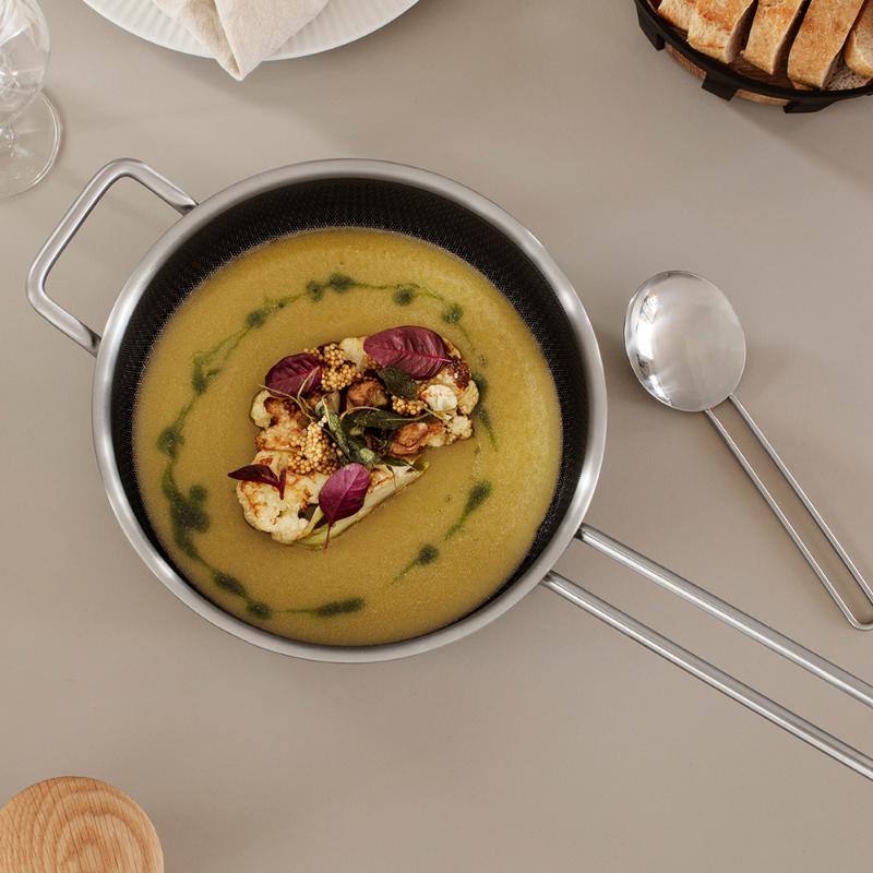 Eva Trio Multi Mosaic Traktörpanna 24 cm Rostfri