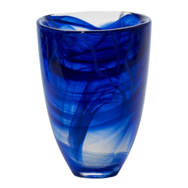 Kosta Boda Contrast Vas 20 cm Blå