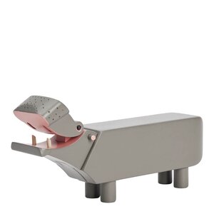 Kay Bojesen Denmark Liliput flodhäst 6 cm grå