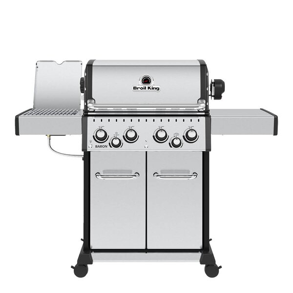 Broil King Baron S 490 IR Gasolgrill med rotisserie och IR-brännare