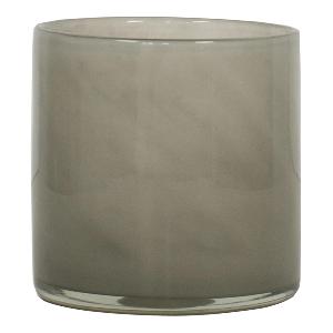 Tell Me More Lyric Ljuslykta 8x8 cm Warm Grey