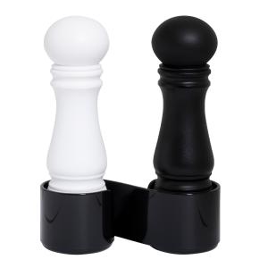 CrushGrind Mini kvarnset 12 cm svart/vit
