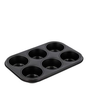 Blomsterbergs Muffinsform för 6 muffins 27x18,5 cm Stål