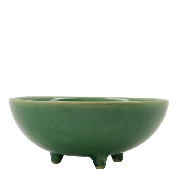 House Doctor Diva sil i stengods 12 cm grön