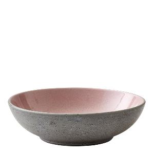Bitz Pastaskål 20 cm Grå/Rosa