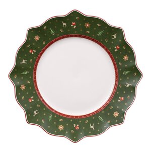 Villeroy & Boch Toy-s Delight tallrik 28 cm grön