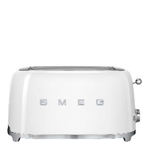 SMEG Brödrost 4 skivor TSF02 Vit