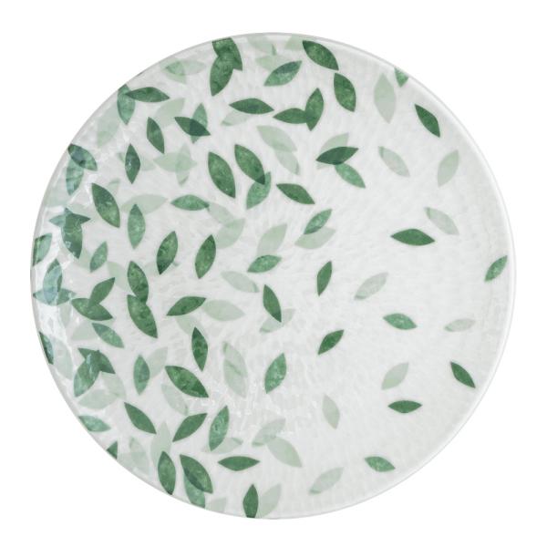 Denby Greenhouse assiett 17,5 cm vit/grön