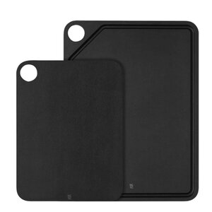 RIG-TIG CUT-IT skärbräda 2-pack cellulosa svart