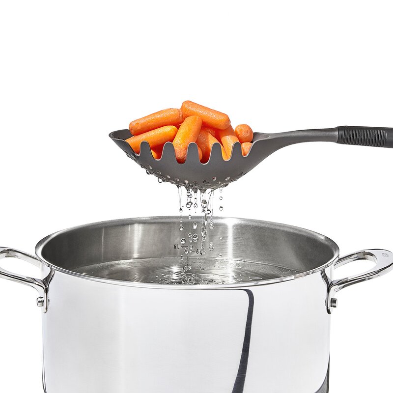 Oxo Pastaslev 35 cm grå/svart