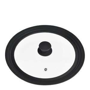 Modern House Rix Grytlock Svart/Klart Glas 16 cm