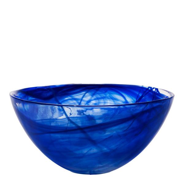 Kosta Boda Contrast Skål 35 cm Blå