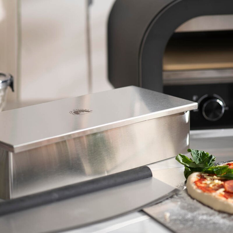 Modern House Pizza Angels toppinglåda 2 L borstat stål