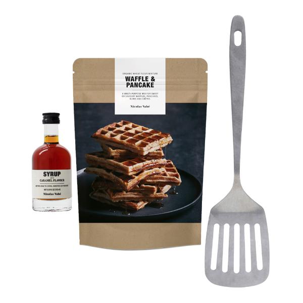 Våffelkit / Pannkakskit 300 g med Stekspade