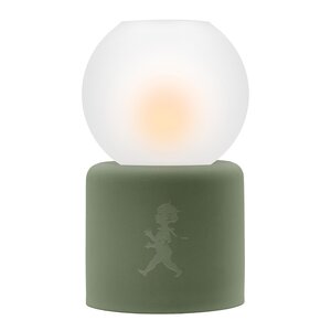 SOLSTICKAN Globe värmeljuslykta 17 cm grön 