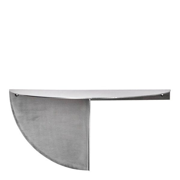 House Doctor Mega vägghylla i järn 18x36x18 cm borstad silverfinish