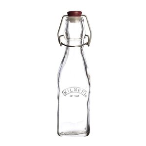 Kilner Clip Top glasflaska 0,25 L kvadratisk