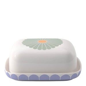 Villeroy & Boch Fleur colour smörask 15x12 cm flerfärgad