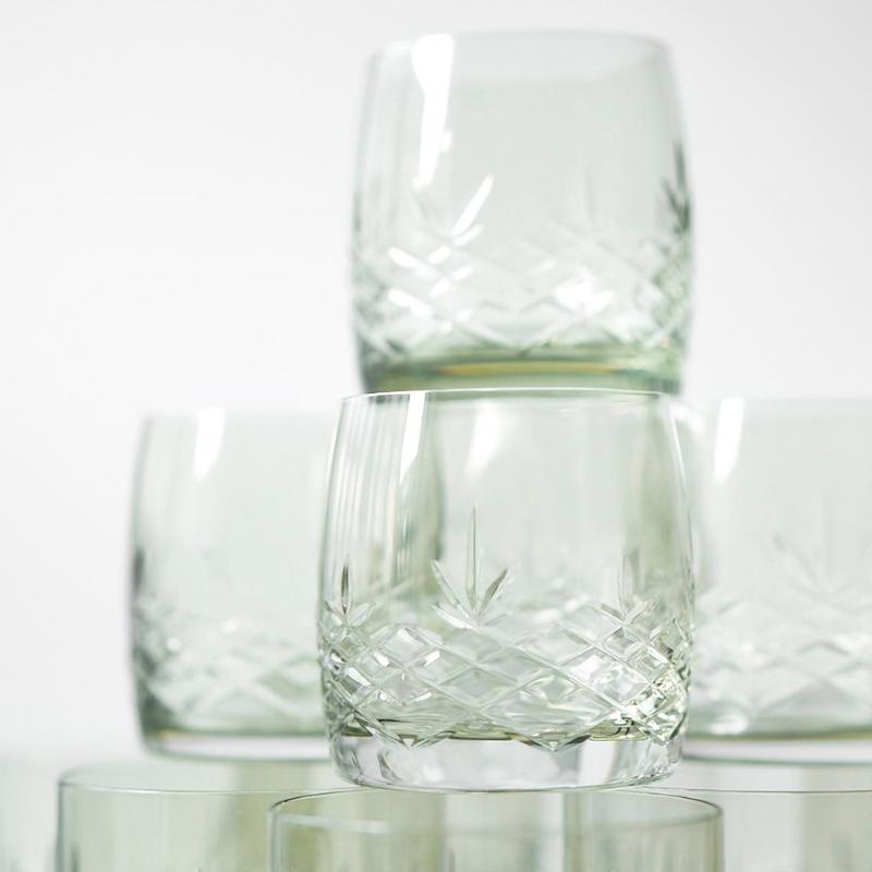 Frederik Bagger Crispy Aqua Glas 23 cl 2-pack Emerald