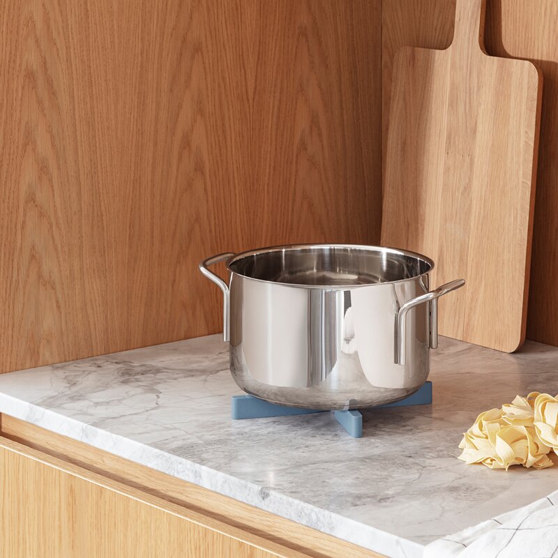 Eva Solo Flex grytunderlägg 21x21 cm dusty blue