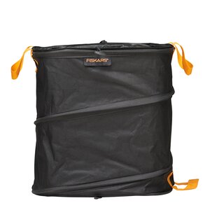 Fiskars Ergo Pop Up trädgårdssäck liten 73 L svart