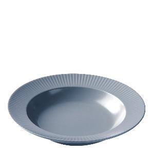 Aida Groovy sopptallrik 23 cm stengods grå