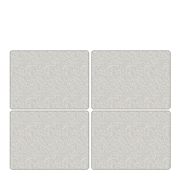Pimpernel Pure Morris Bordstablett 30x40 cm 4-pack Willow Bough grå
