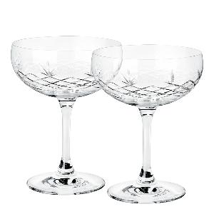 Frederik Bagger Crispy Gatsby Champagneskål 30 cl 2-pack Klar