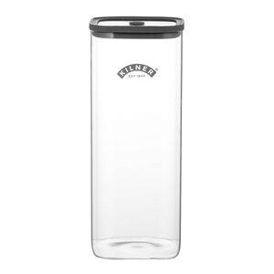 Kilner Fresh XXL förvaringsburk 3,5 L glas/grå