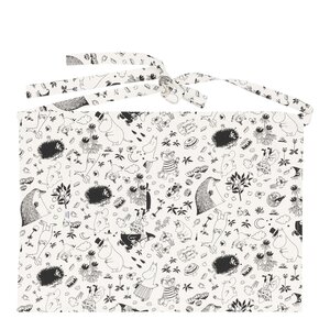 MoominArabia Mumin förkläde 48x67 cm offwhite  