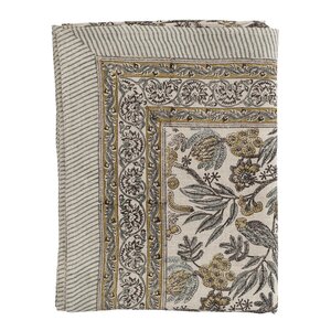 Chamois Parrot linneduk 150x350 cm blå