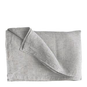 Tell Me More Linneduk 145x330 cm pinstripe linen