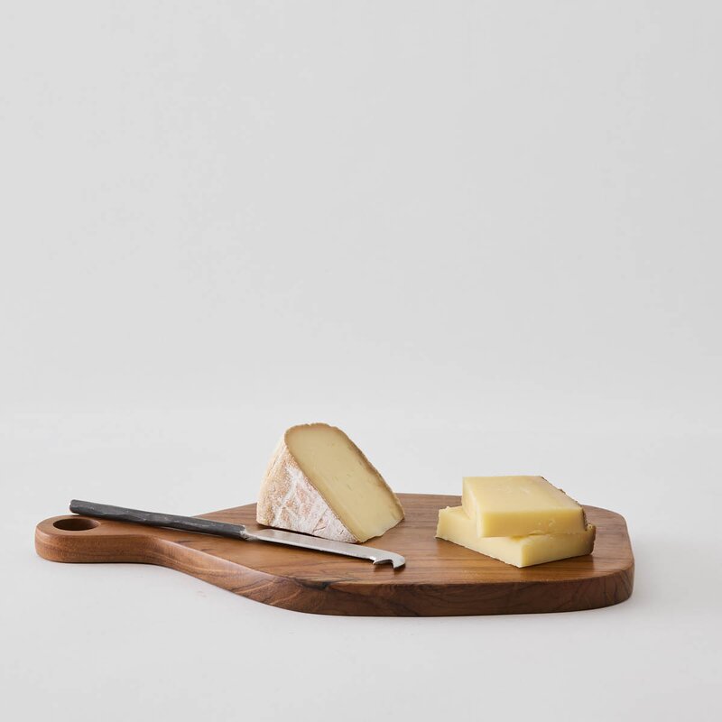 Tell Me More Teak skärbräda / ostbricka 30x17,5 cm trä