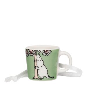 MoominArabia Muminmugg mini 3 cm Omtanke grön