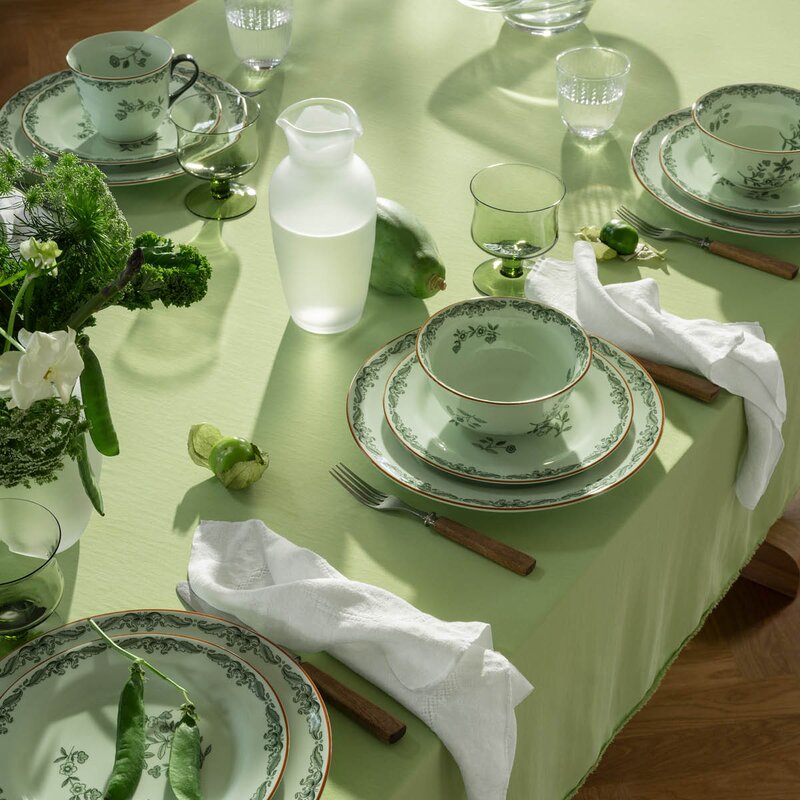 Rörstrand Ostindia mugg 30 cl grön