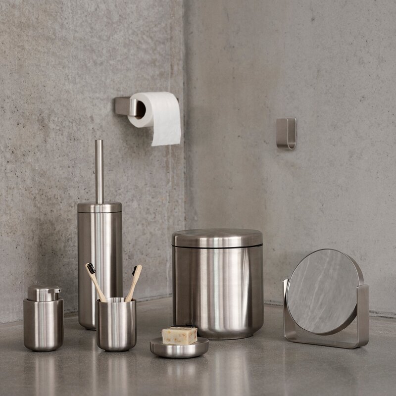 Zone Ume toalettborste stål