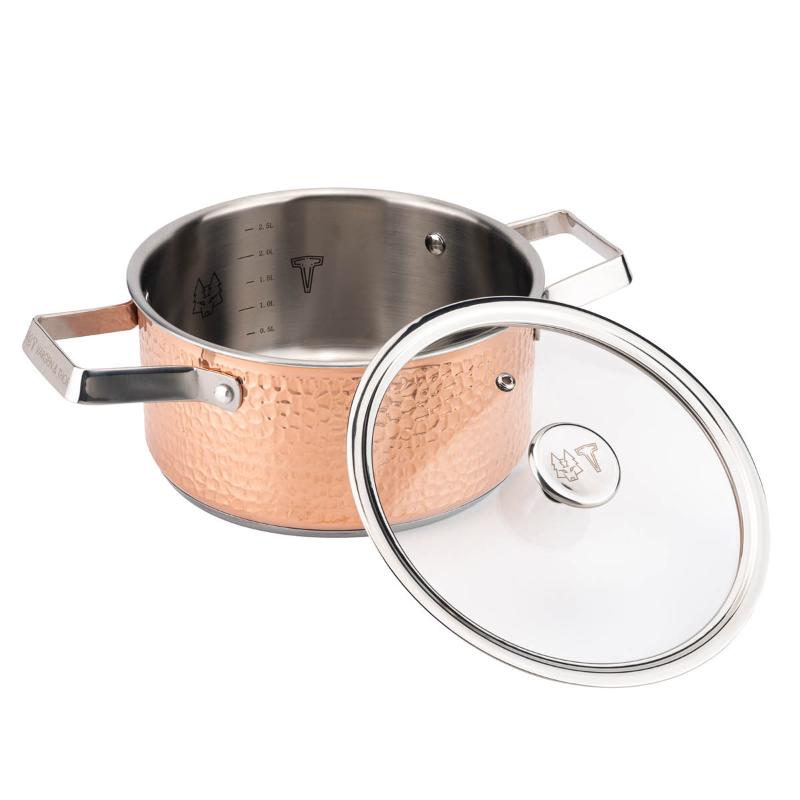 Vargen & Thor Mjölner gryta 2,8L koppar