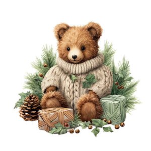 Ambiente Servett 33x33 cm 20-pack Cuddle Bear
