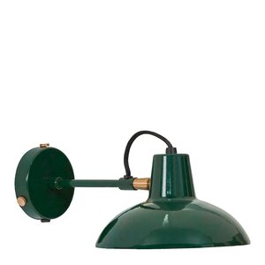 House Doctor Desk vägglampa 30x18 cm grön