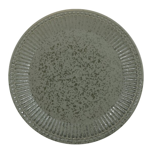 GreenGate Everyday Alice tallrik 23 cm olive green